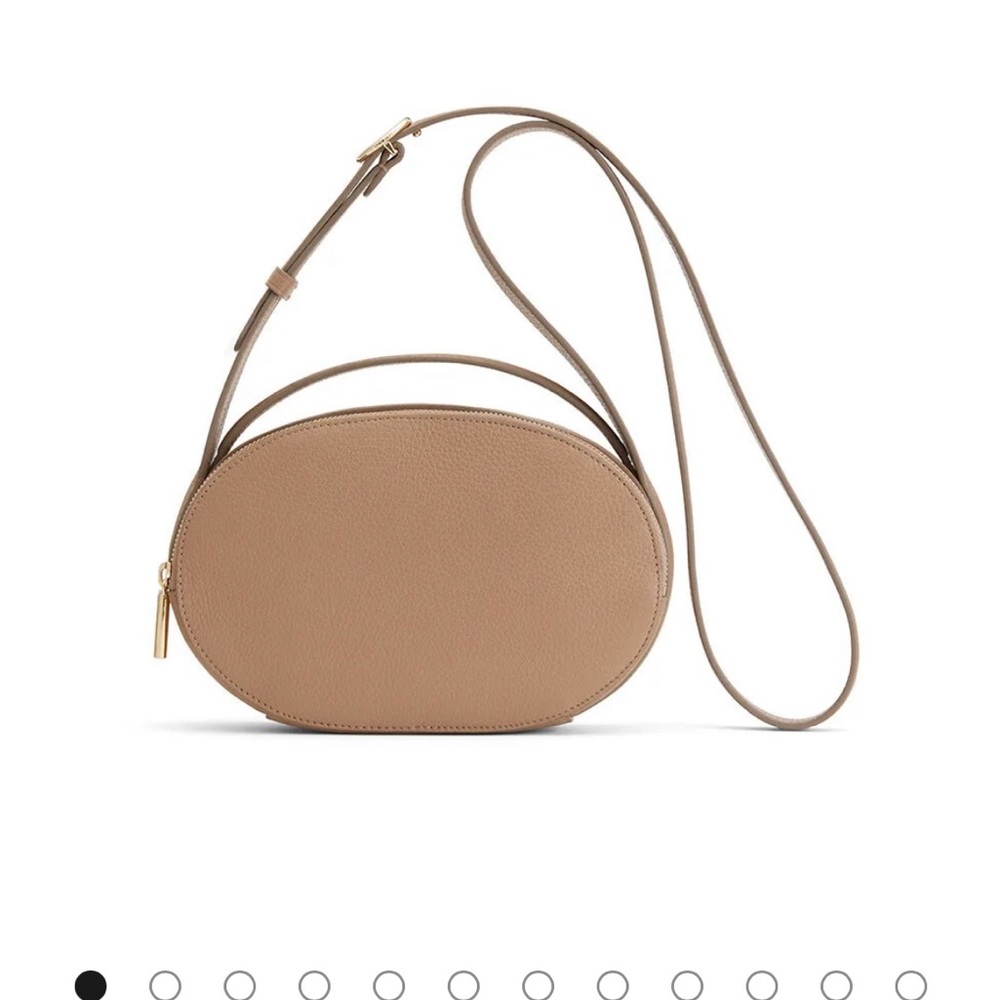Cuyana Tan Top Handle Crossbody Bag